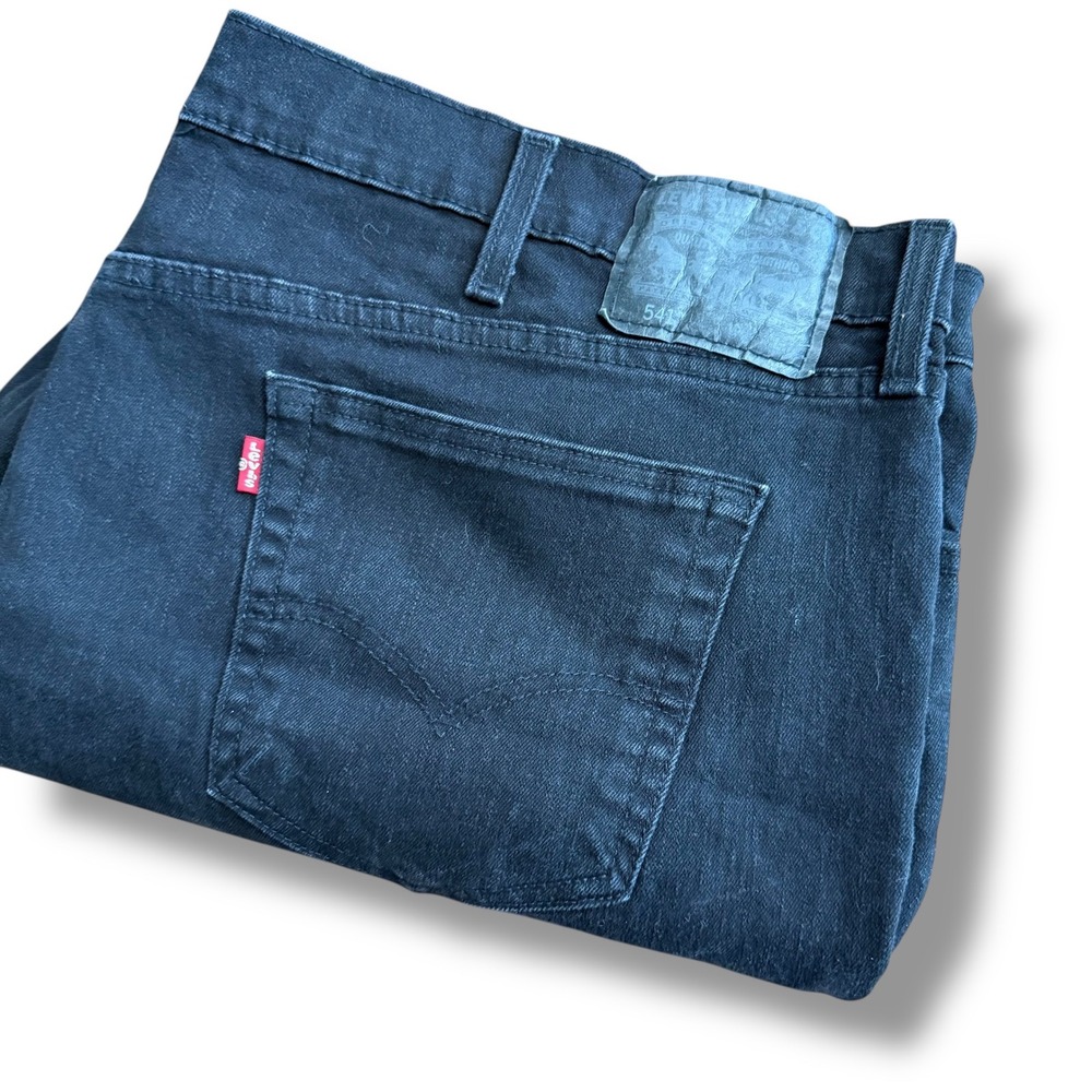 Levi's 541 Athletic Fit Dark‎ Wash Jeans Men's Size W46 L30 (46x29)
